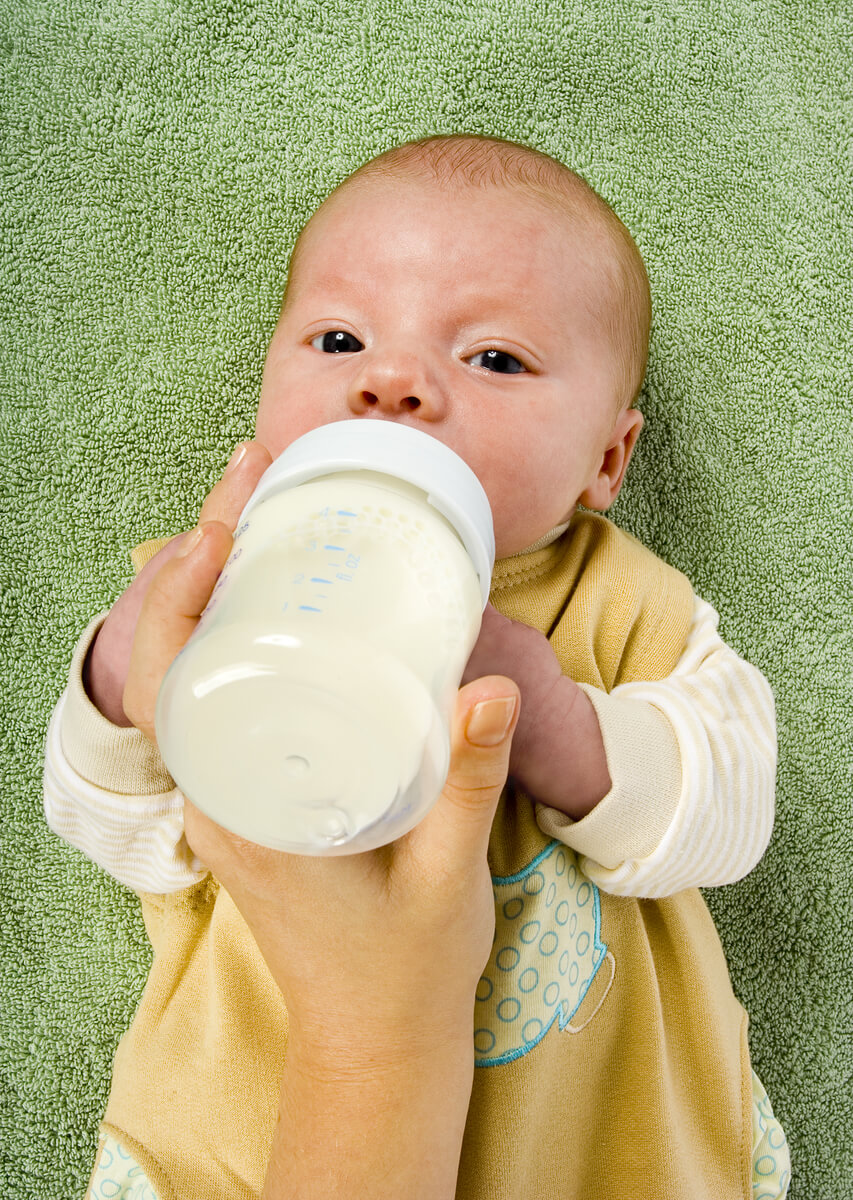 Infant bottle feeding