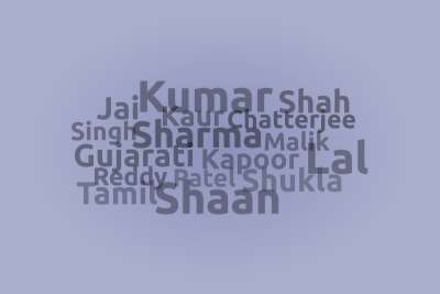 Indian surnames
