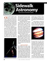 Sidewalk Astronomy