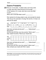 Explore Probability (Gr. 2)