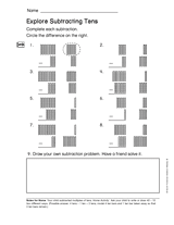 Explore Subtracting Tens (Gr. 2)