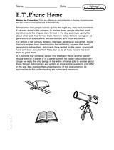 Science, Technology, and Society: E.T. Phone Home