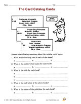 The Card Catalog Cards
