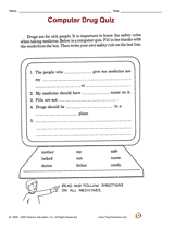 Computer Drug Quiz