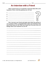 An Interview with a Friend