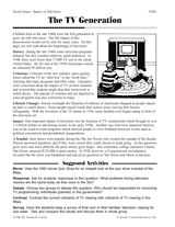 The TV Generation