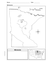 Map of Minnesota