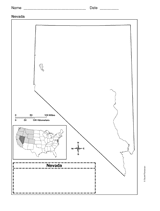 Map of Nevada