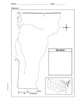 Map of Vermont