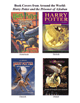 Book Covers from Around the World: Harry Potter and the Prisoner of Azkaban