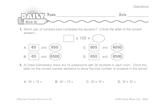 Math Warm-Up 102 for Gr. 3 & 4: Operations