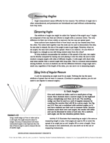 Measuring Angles (Grades 3, 4 & 5)