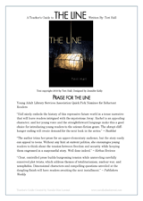 A Teacher's Guide to The Line by Teri Hall